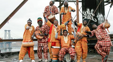 Refugee drummers return