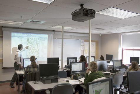 Flooding in Lafayette disrupts geography lab