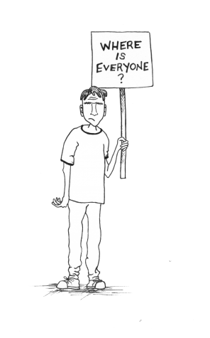 <p>Student activism falls flat</p>