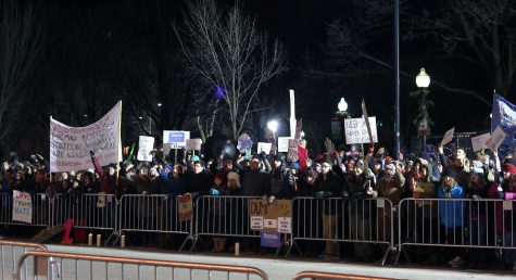<p>Trump rally in Burlington met with local opposition</p>