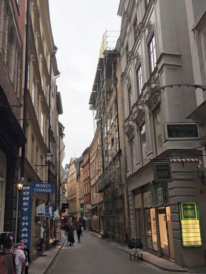 The old town section of Stockholm, the capital of Sweden is pictured Feb. 10. PHOTO COURTESY ALLIE PARKIN