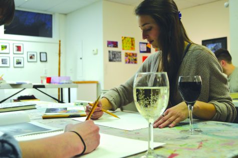 Painting while you sip