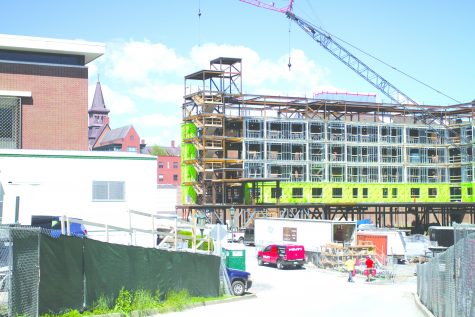Campus construction gives UVM new look
