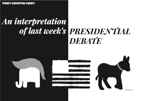 Point Counterpoint: An interpretation of last week’s Presidential Debate; Point: Supporting making America great again