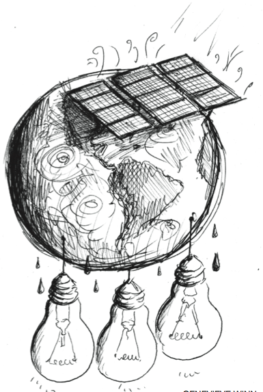 Global warming pencil sketch : r/drawing