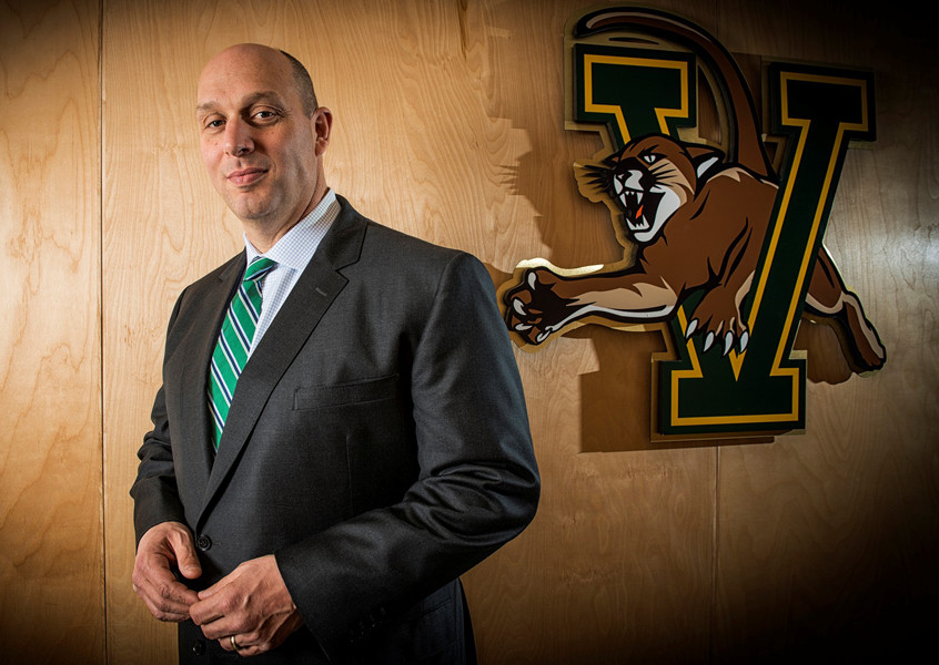 Director of athletics Jeff Schulman (pictured) unveiled a new counseling and psychology program Sept. 12. The program is a joint effort between the athletics department and UVMs Center for Health and Wellbeing.