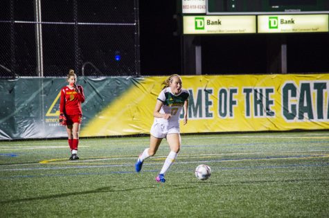 Women’s soccer loses America East opener at home