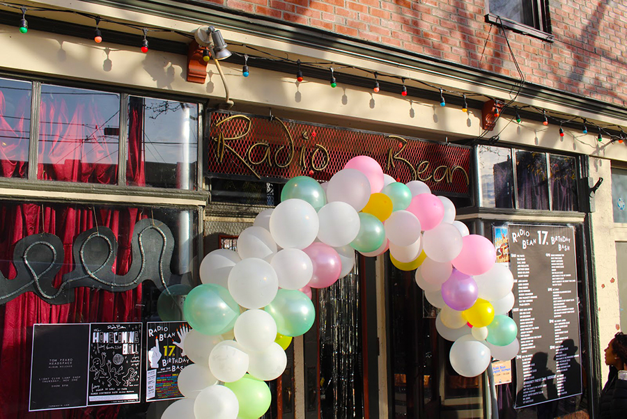 Radio Bean celebrates its 17th birthday with free coffee and live music Nov. 4. Live music included local band AM Radio along with over 90 other musical acts.