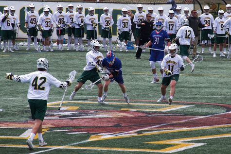 Men’s lacrosse team uses strong defense to snag win