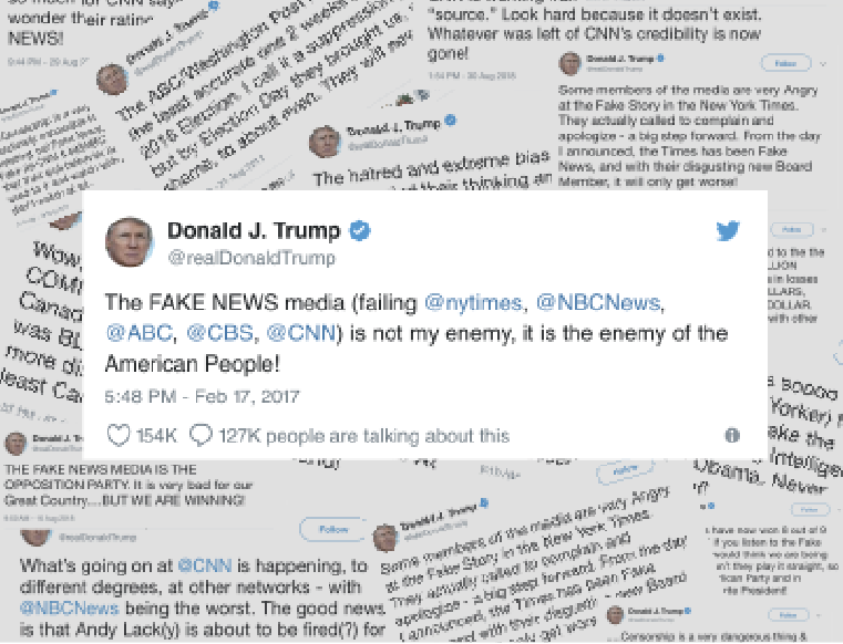 President fuels media distrust