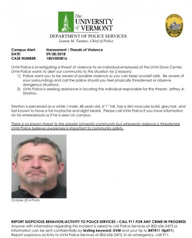 UVM Police issues warning