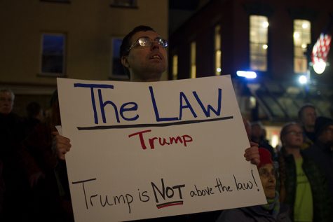 White house firing sparks protests