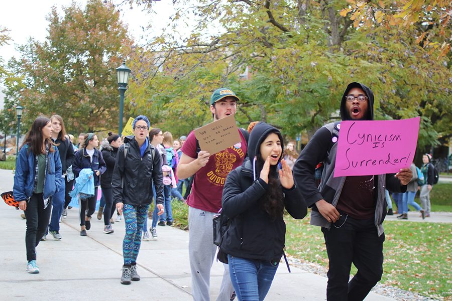 Students organize to protest gender memo