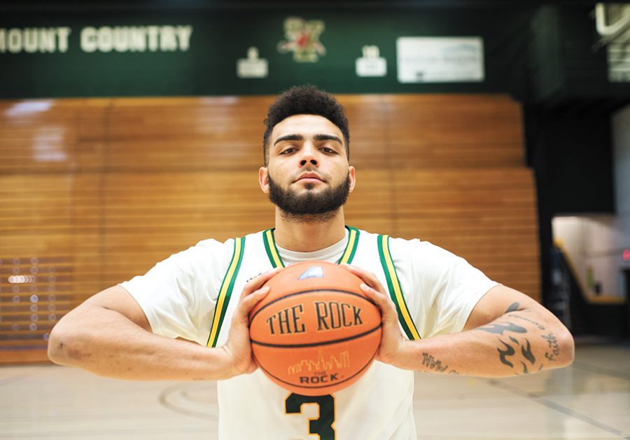 Men’s basketball forward Anthony Lamb, a junior, has scored nearly 1,200 points in his college career. “My dream is to play in the NBA,” he said. “[College hoops] is a stepping stone to reach that dream.”
