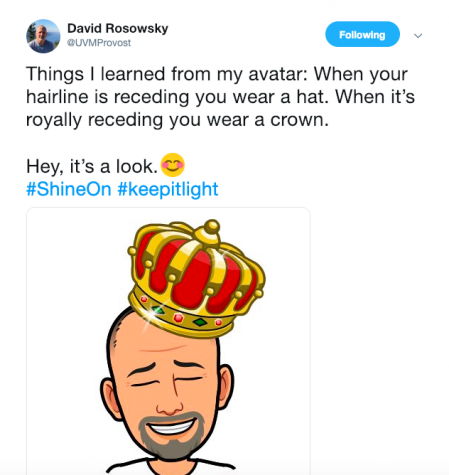 Provost posts, then deletes tweet resembling satirical posters