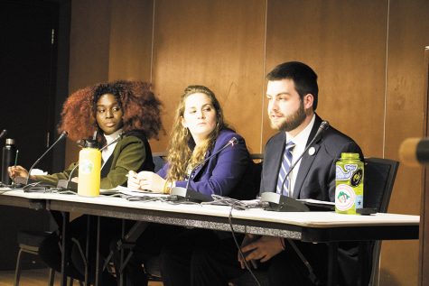 Candidates talk policy and principles at SGA debate