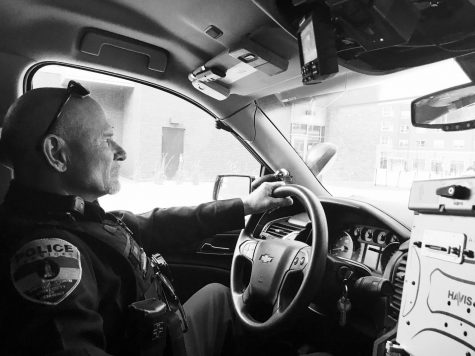 Campus cops patrol the college community