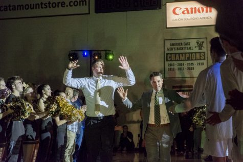 Catamount Country honors basketball all-star alumni T.J. Sorrentine and Taylor Coppenrath