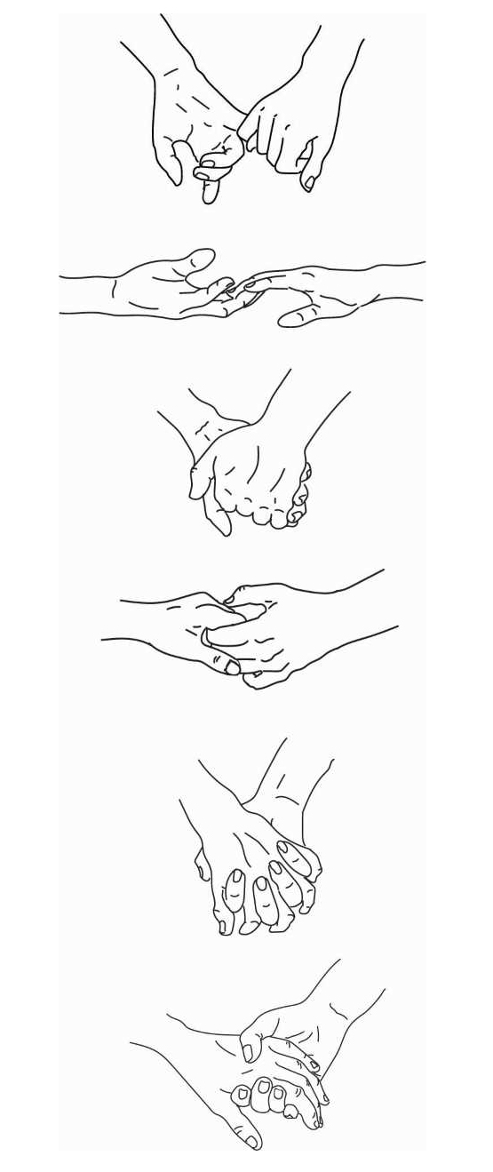 How to draw two people holding hands - Quora