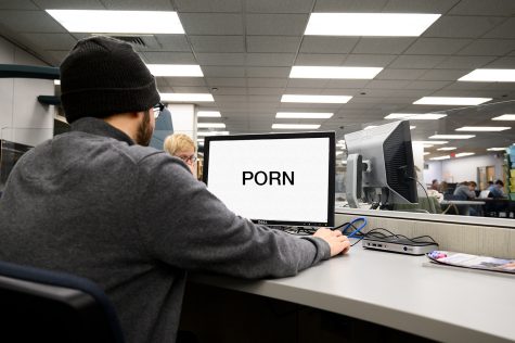 Can you watch porn in the Howe Library?