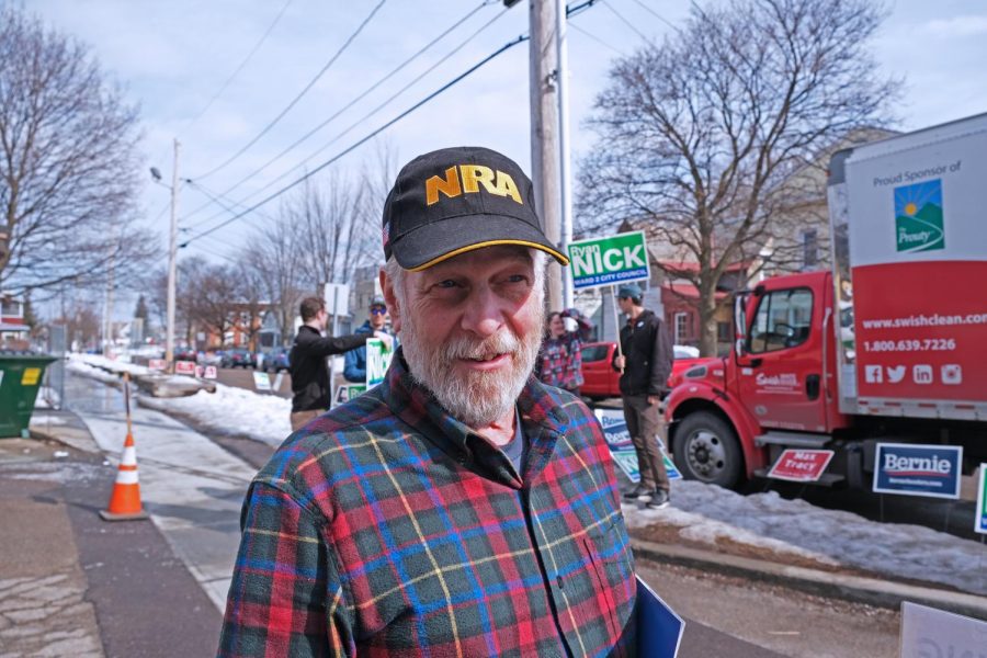 Scott Thomas, a resident of Ward 2 said March 3, 2020 was the first time hes voted Republican. 