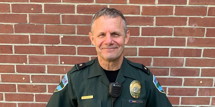 Tim Bilodeau was named the chief of UVM Police in March 2020. Previously, Bilodeau served as Deputy Chief before stepping into the role of interim Chief following Lianne Tuomeys retirement. 