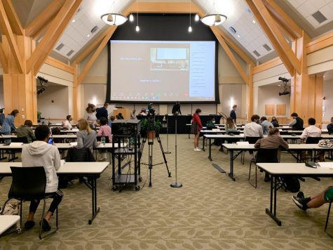 UVM's Student Government Association discussed student voting and changes to the former Clean Energy Fund at their weekly meeting Oct. 6.