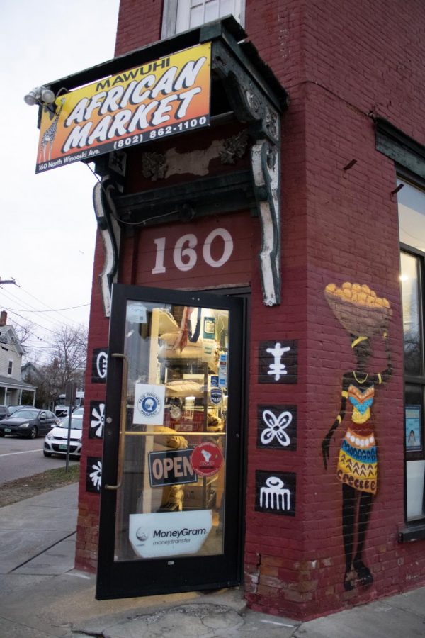 The outside of Mawuhi African Market located 160 N Winooski Ave. 