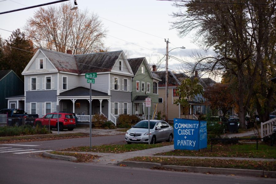 Student housing can be found on School Street Nov. 5.