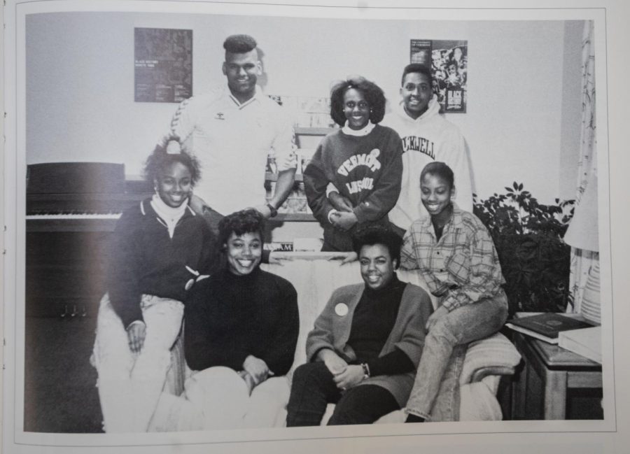 Members of the BSU pose for their club photo in 1990. 