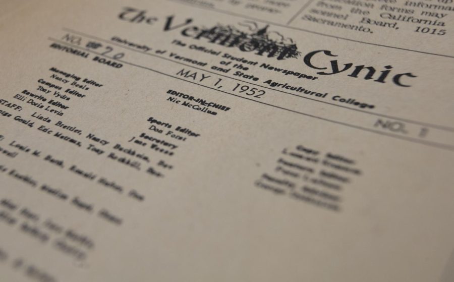 ‘Mr. Cynic:’ The first Black editor-in-chief of the Vermont Cynic