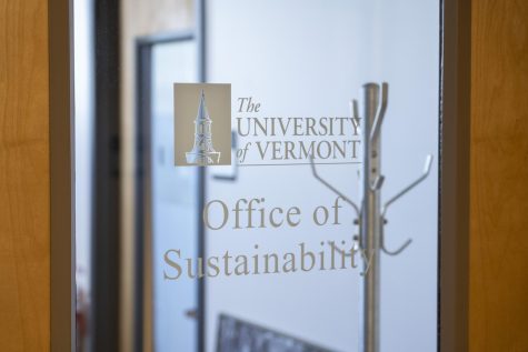 The Office of Sustainability in Marsh Hall April 28. The Office is working on a Comprehensive Sustainability Plan for the University and intends to release the plan in the fall.