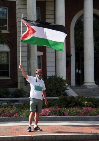 Local advocacy group hosts rally on campus in support of Palestine