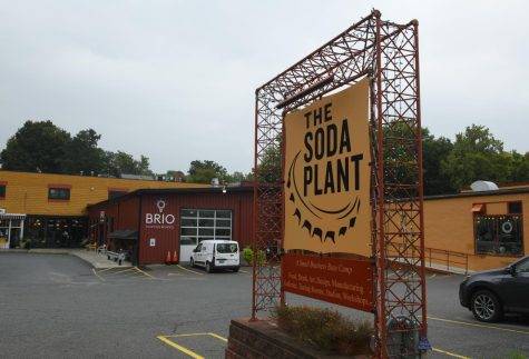 The Soda Plant building on Pine Street in the South End of Burlington Sept. 18. The building hosts many studios and shops that participate in Art Hop, including Brio Coffeeworks, ALKAME CO, The S.P.A.C.E. Gallery and many more. 
