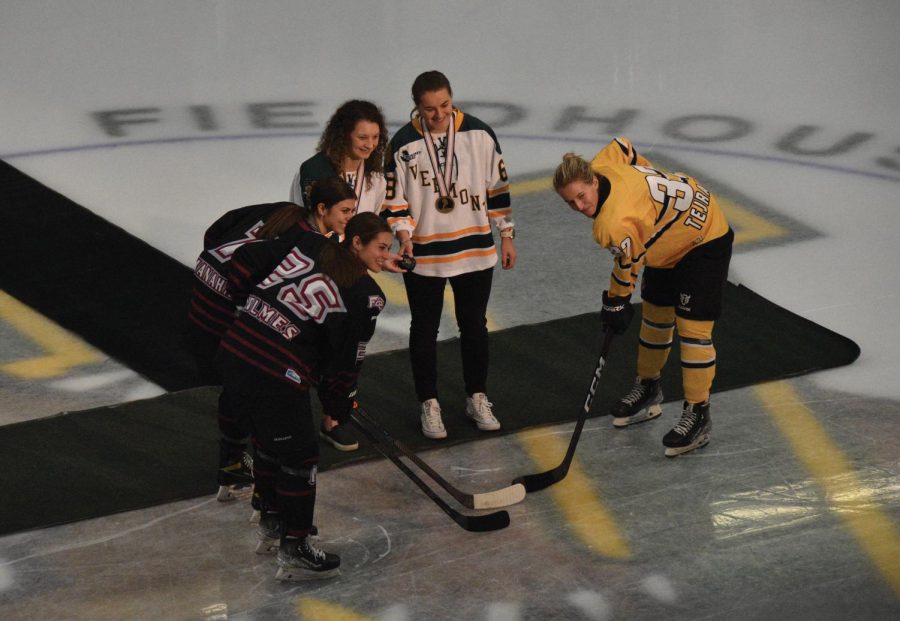 UVM hockey alums make pro debut in preseason game on Catamount ice