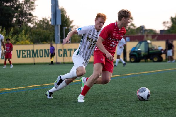 University of Vermont Men’s Soccer wins 1-0 against Cornell on Virtue Field Sept 1.