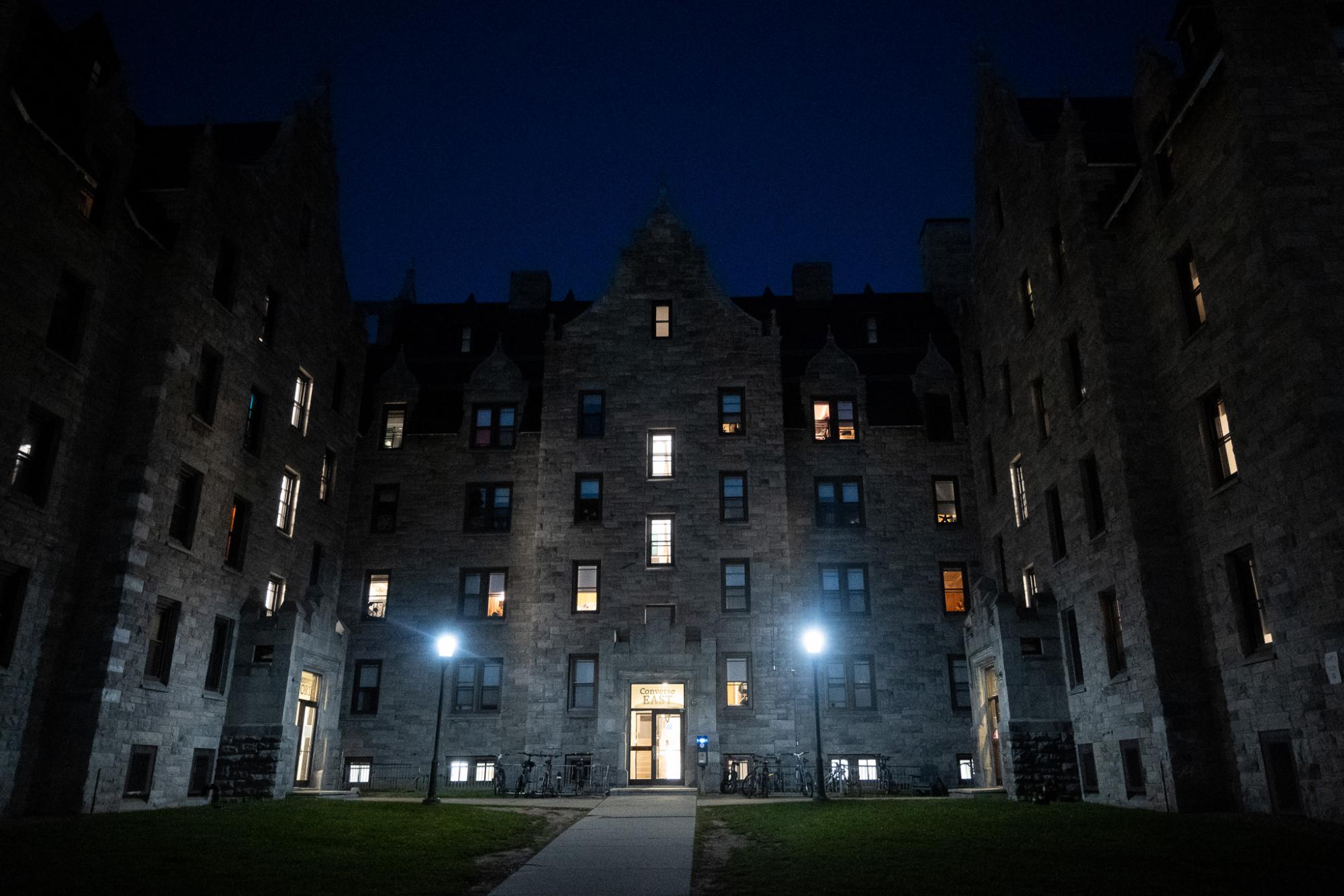 Students have encountered multiple bats in Converse Hall this fall. 