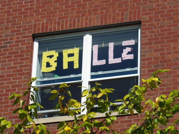 Sticky notes spelling out “Ballz” displayed in a CCRH window.