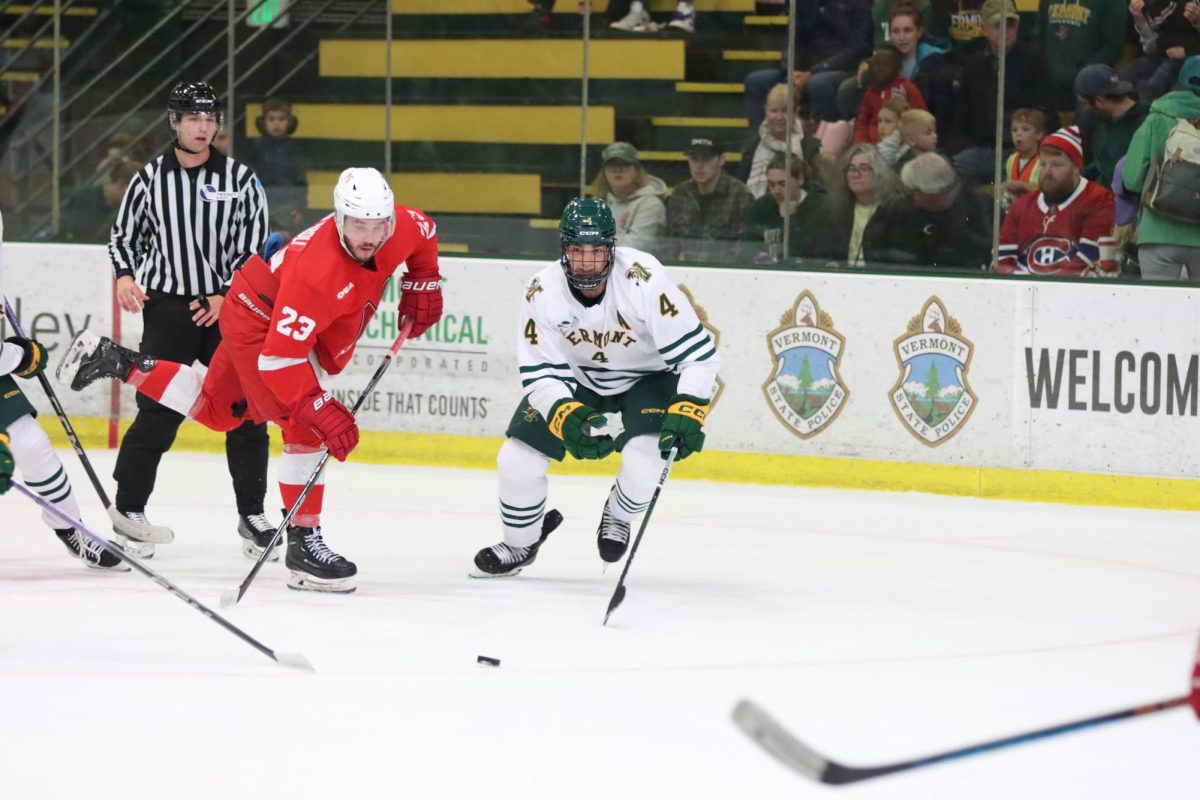 UVM mens hockey wins against McGill University 4-0 Oct. 7