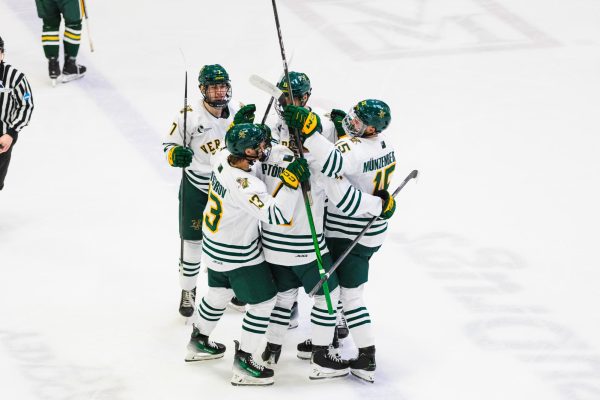 UVM men’s hockey loses 3-1 against Clarkson Oct. 19.