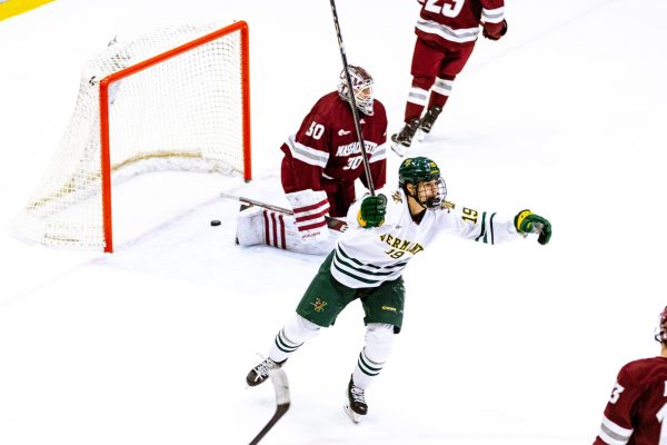 UVM wins the shoot out in a tie between UMass Amherst Nov. 8.