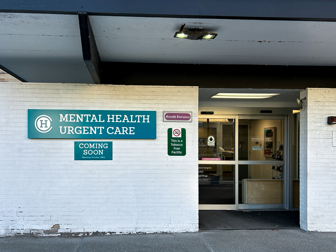 The Mental Health Urgent Care opened Oct. 28 at 1 South Prospect St.