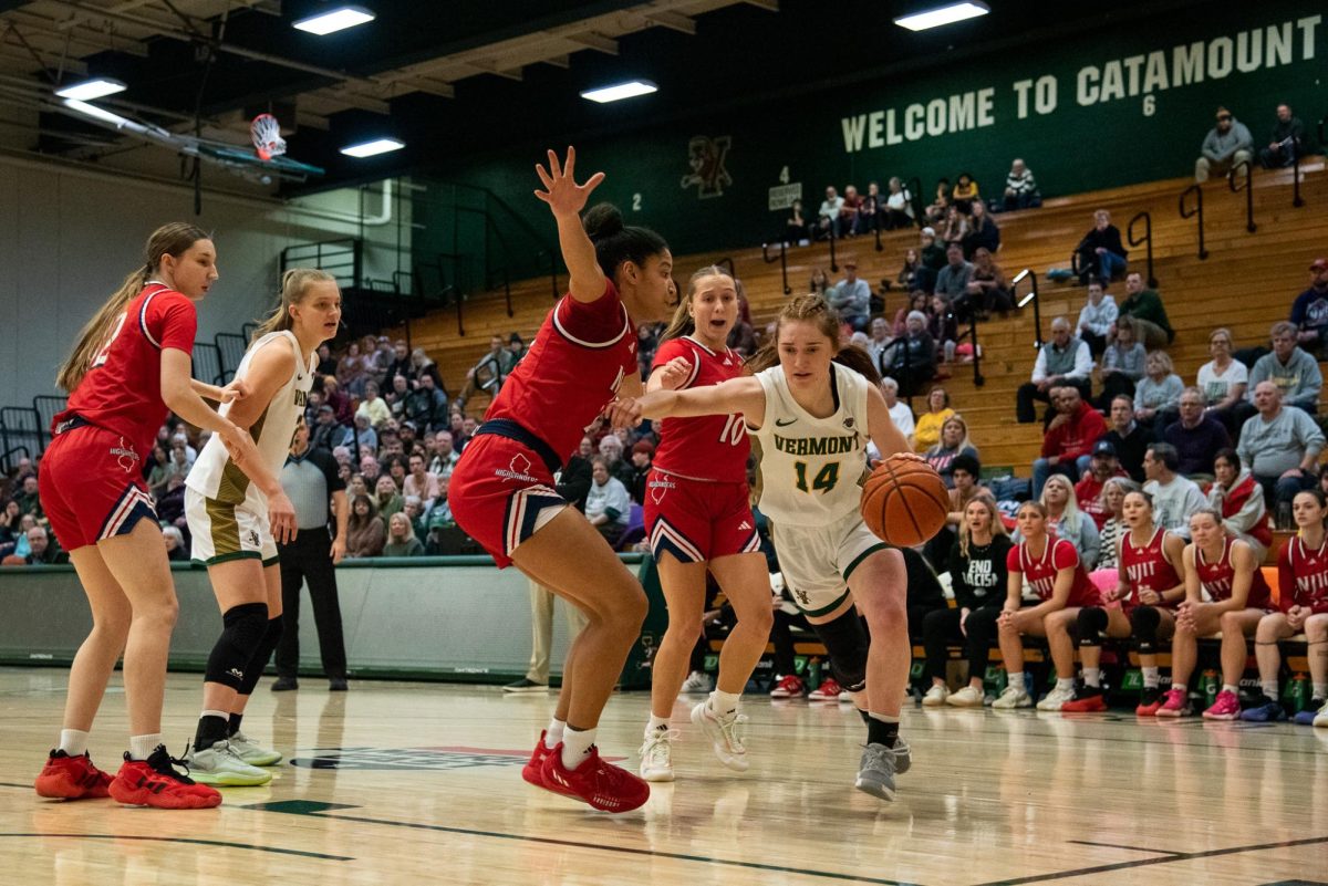 UVM women’s basketball wins 75-43 against NJIT Feb. 27.