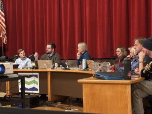 Burlington Town Council meeting Jan. 27.