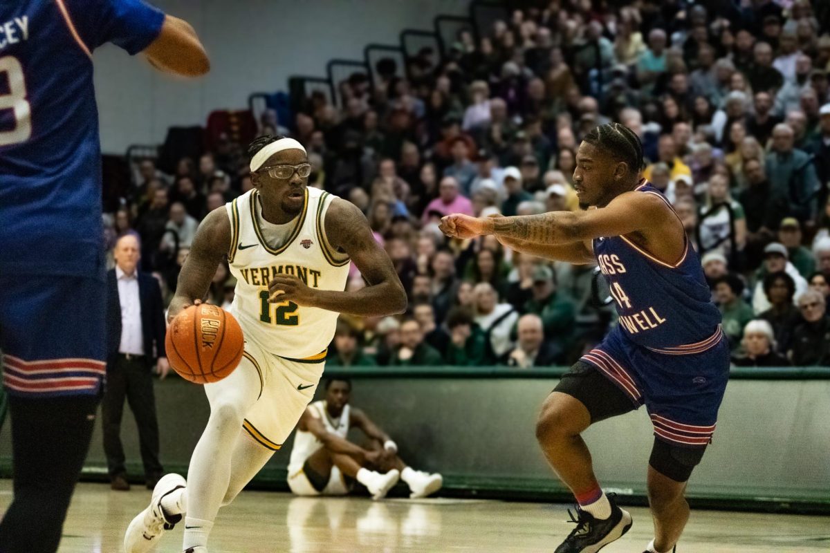 UVM men’s basketball wins 85-61 against UMass Lowell Feb. 22.