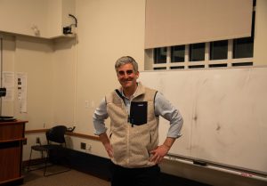 Miro Weinberger teaches in UHeights North Feb. 24.
