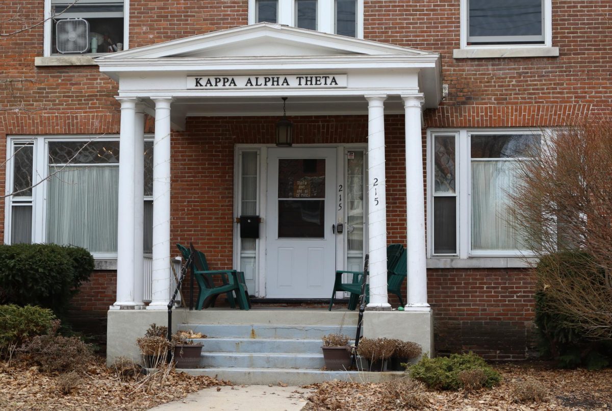 Kappa Alpha Theta sorority house March 28.
