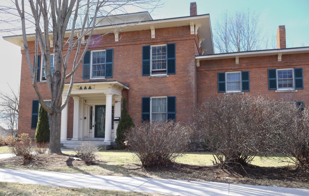 Delta Delta Delta sorority house March 28.
