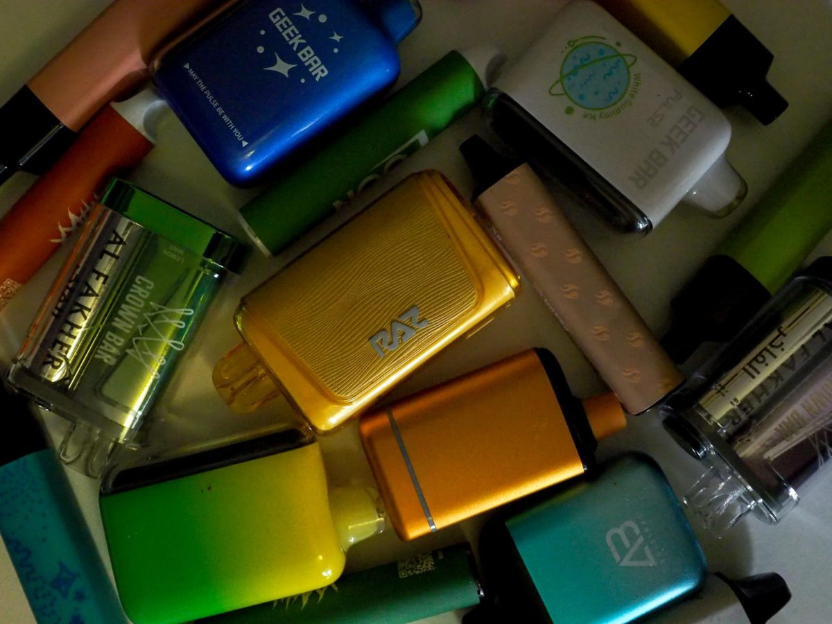 Vapes began to rise in popularity in the late 2010s.