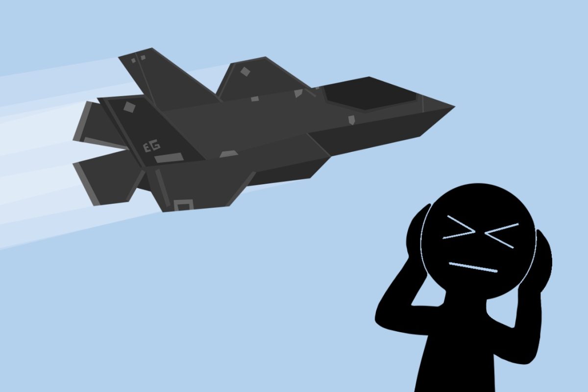 Burlington needs to address the disturbance caused by the F-35s